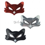 Máscara de Zorro de Lentejuelas de Decoraciones de Halloween