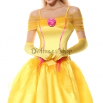 Disfraces Princesa Campana Vestido de Halloween Para Mujer