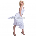 Disfraz Marilyn Monroe Sexy Vestido Estilo de Halloween
