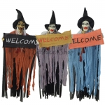 Banner Bruja Fantasma Colgante Suministros de Halloween