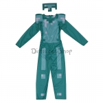 Disfraz de personaje de armadura de diamante clásico de Minecraft para infantil