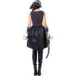 Disfraz de Capitán Pirata Navegador Vestido de Halloween para Mujer