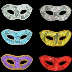 Máscara Transparente de Encaje de Decoraciones de Halloween