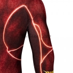 Disfraces de The Flash Barry Allen Capa Cosplay - Personalizado