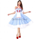 Disfraces Dorothy French Manor Maid Falda de Halloween para Mujer
