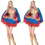 Disfraces Maravilla Rendimiento de Superman de Halloween de Mujer