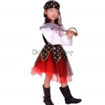 Vestido Hermoso Disfraz de Pirata para Niñas