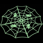 Decoraciones de Halloween Telaraña Luminosa de Plástico
