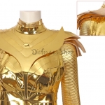 Disfraz de Wonder Woman 1984 Gold Armor Cosplay - Personalizado