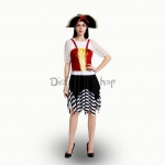 Disfraces de Vikingo para Mujer Pirata Femenina