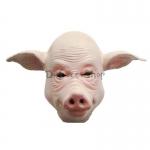 Forma de Cerdo Calvo Máscara de Halloween