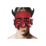 Máscara de Halloween Props Rojo Gorefiend