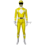Disfraz de Power Rangers Ranger Blanco Amarillo - Personalizado