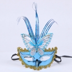 Máscara de Mariposa de Seda de Lluvia con Decoraciones de Halloween