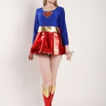 Disfraces Superman American Cartoon Clothes de Halloween para Mujer