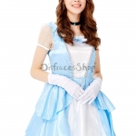Disfraces de Blancanieves Ropa de Cenicienta Vestido de Halloween para Mujer