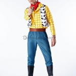 Disfrazde Vaquero Occidental Woody de Toy Story de Pareja