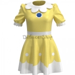 Disfraz Anime Vestido de la Princesa Daisy de Super Mario