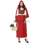 Disfraces Caperucita Roja de Halloween para Mujer