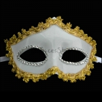 Decoraciones de Halloween Máscara Puntiaguda Blanca