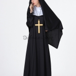 Disfraz de Monja de la Virgen María de Halloween para Mujer