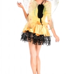 Disfraces de Halloween Falda de Duende de Abeja Amarilla