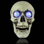 Decoraciones de Halloween Cráneo de Ojo de Relámpago