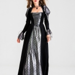 Disfraces Medieval Vestido de Halloween para Mujer