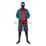 Disfraz de Spiderman Abrigo de Miles Morales - Personalizado