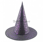 Decoraciones de Halloween Sombrero de Bruja Púrpura