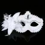Máscara de Revestimiento de Lirio de Decoraciones de Halloween