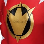 Power Rangers Costume DinoThunder Red Cosplay - Personalizado