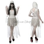 Disfraces Novia Fantasma Vestido de Miedo de Halloween