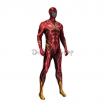 Disfraces de The Flash Barry Allen Capa Cosplay - Personalizado