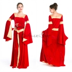 Disfraces Vestido de Fiesta Rojo Manor de Halloween para Mujer