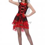 Disfraces Vampiro de Novia Fantasma Vestido Rojo de Halloween