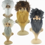 Decoraciones de Halloween Peluca de Barba Grande Aborigen