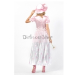 Disfraces Princesa de Disney Vestido con Capucha para Adultos de Halloween