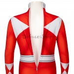 Disfraces de Power Ranger Rojo para Niños en Spandex - Personalizado