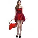 Disfraces Caperucita Roja Vestido de Halloween para Mujer Sexy