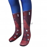 Disfraces de Capitán América Azul Spandex para Niños - Personalizado