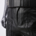 Disfraz de Thor Cosplay Nuevo Traje Negro de Gama Alta con Cuello de Piel Amor y Trueno - Personalizado