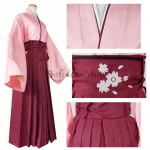 Disfraces de Kimono Okita Souji Halloween para Mujer