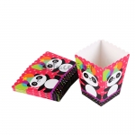 Dibujos Animados Panda Patrón Vajilla Cumpleaños Decoración
