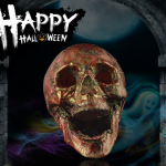 Cráneo de Horror Decoraciones de Halloween