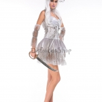Disfraces Zombie Vestido de Novia Fantasma de la Muerte de Halloween