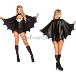africano caravana Infidelidad Disfraces Batman Capa Negra de Halloween para Mujer | DisfracesShop