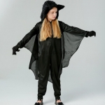 Disfraces de Murciélago de Halloween para Niños Mono Infantil de Murciélago Animal