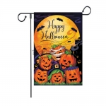 Banderas de Impresión de Girasol de Decoraciones de Halloween