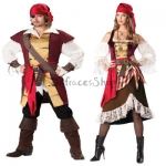 Disfraces Piratas del Caribe de Halloween Parejas